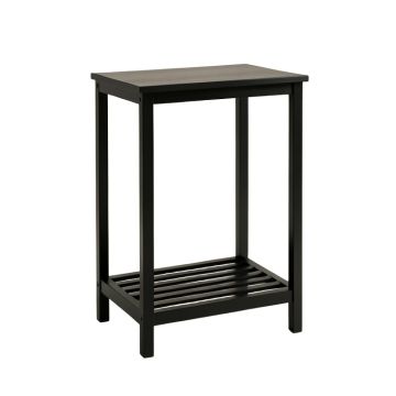 Stone Canyon Freestanding Laundry Folding Counter - Black