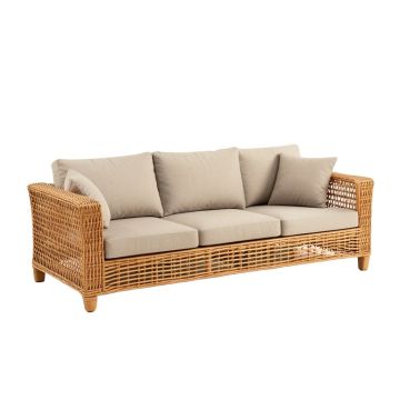 Axtell 4 Piece Teak Sofa Seating Group With Cushions
