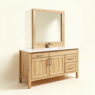 Lam 72 '' Double Bathroom Vanity Set (synthetic illustration; no displayed measurements)