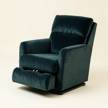 Haywood 35.4 '' Wide Velvet Power Lift Assist Standard Recliner With Massager (synthetic illustration; no displayed measurements)