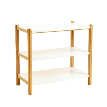 Sage Branch Empty Countertop Canister Rack - White