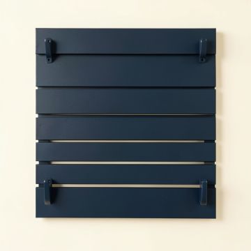 Laurel Crest Empty Wall-Mounted Tool Organizer Panel - Navy (synthetic illustration; no displayed measurements)