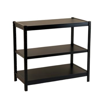 Flint Crest Desktop Shelving Unit - Black