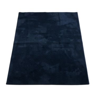 Maple Arc Rectangular Area Rug - Navy