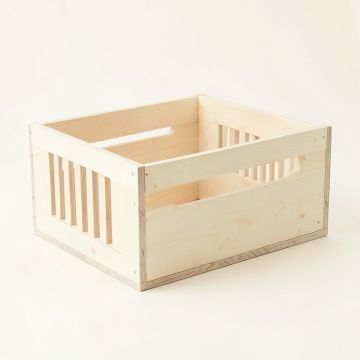 Flint Branch Empty Furniture-Style Pet Crate - Ivory (synthetic illustration; no displayed measurements)