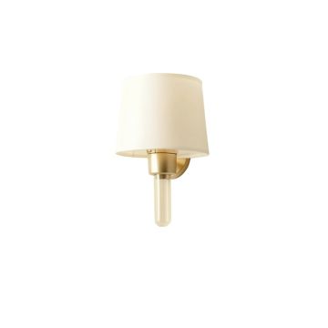 Shore Branch Wall Sconce Mounted On A Plain Wall - Ivory