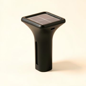 Black Solar Powered Integrated Led (synthetic illustration; no displayed measurements)