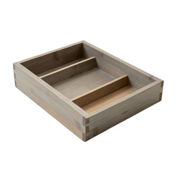 Olive Arc Empty Pantry Drawer Organizer Insert - Gray (synthetic illustration; no displayed measurements)