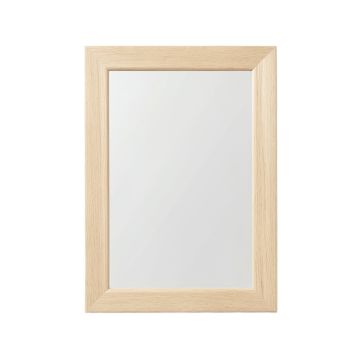 Reed Canyon Framed Wall Mirror - Beige