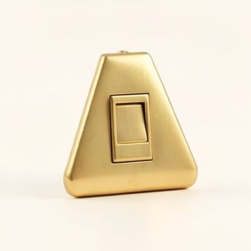 String Lights In Triangle 1-Gang Toggle Light Switch Wall Plate (synthetic illustration; no displayed measurements)