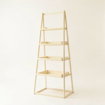 Willow Crest Empty Vertical Garden Frame - Ivory (synthetic illustration; no displayed measurements)