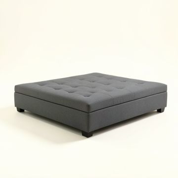 Ironwood Tufted Upholstered Low Profile Storage Platform Bed (synthetic illustration; no displayed measurements)