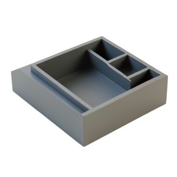 Field Bridge Empty Pantry Drawer Organizer Insert - Gray