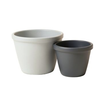 Emilia Arzola 2-Piece Iron Pot Planter Set