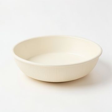 Elm Bend Dining Bowl - Cream (synthetic illustration; no displayed measurements)