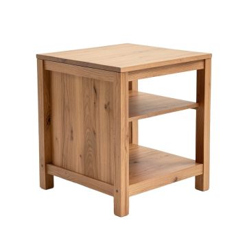 Alkaios Kitchen Cart With Solid + Manufactured Wood