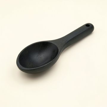 Vale Arc Cooking Spoon - Black (synthetic illustration; no displayed measurements)