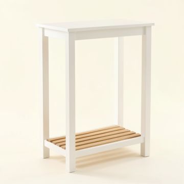 Vale Bluff Freestanding Laundry Folding Counter - White (synthetic illustration; no displayed measurements)