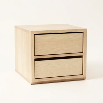 Briar Dale Small-Parts Storage Drawer Cabinet - Beige (synthetic illustration; no displayed measurements)