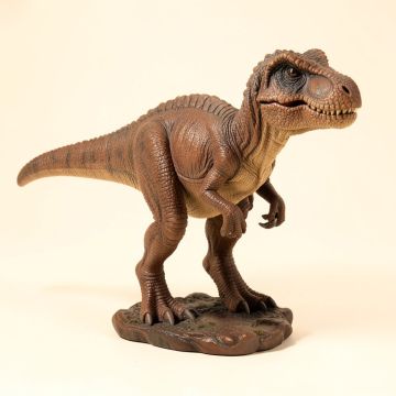 Scaled Jurassic T-Rex Raptor Dinosaur Statue (synthetic illustration; no displayed measurements)