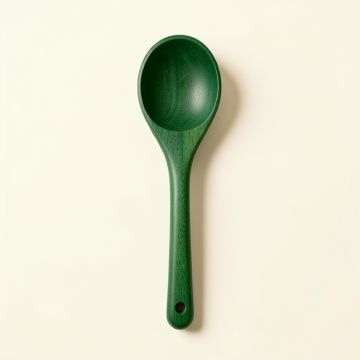 Harbor Branch Cooking Spoon - Green (synthetic illustration; no displayed measurements)