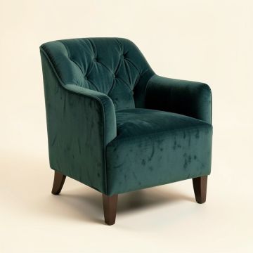 Vandeventer Tufted Velvet Upholstered Side Chair (synthetic illustration; no displayed measurements)