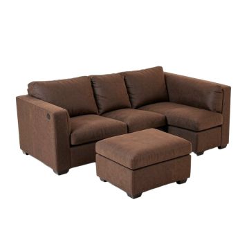 Gunlogh 80 '' Wide Reversible Sofa & Chaise With Ottoman