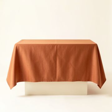 Briar Bluff Flat Bed Sheet - Terracotta (synthetic illustration; no displayed measurements)