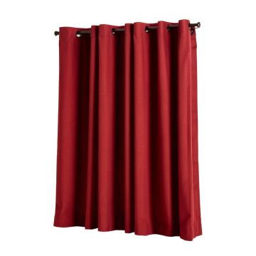 Glenden Peacock Energy Saving Floral Blackout Thermal Outdoor Grommet Curtain Panels