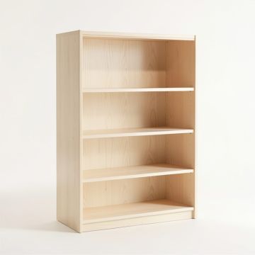 Willow Bridge Freestanding Bookcase - Ivory (synthetic illustration; no displayed measurements)