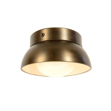 Saladino 1 - Light 9.4 '' Simple Dome Semi Flush Mount