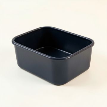 Summit Bluff Empty Under-Desk Cable Tray - Navy (synthetic illustration; no displayed measurements)