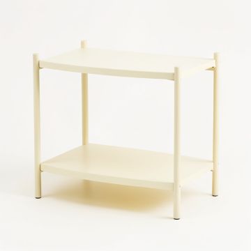 Cove Bluff Empty Countertop Canister Rack - Cream (synthetic illustration; no displayed measurements)
