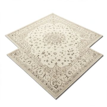 Copenhaver Oriental Charcoal/Ivory Area Rug (synthetic illustration; no displayed measurements)