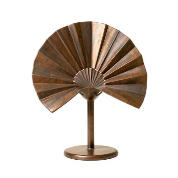 Provincetown Decorative Metal Fan Sculpture