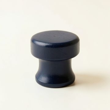 Ridge Arc Cabinet Knob Without Packaging - Navy (synthetic illustration; no displayed measurements)