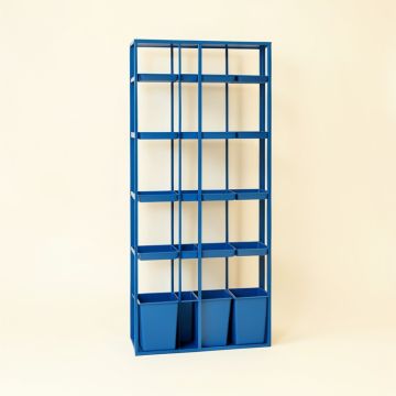 Moss Bend Empty Vertical Garden Frame - Blue (synthetic illustration; no displayed measurements)