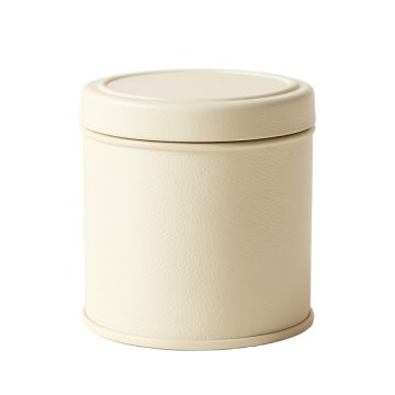 Harbor Brook Storage Canister With Lid - Ivory
