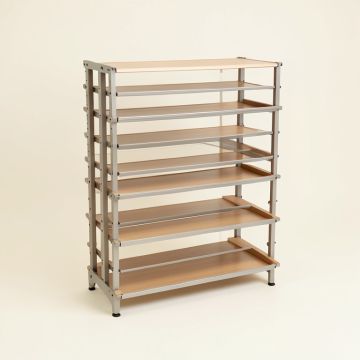 10 Tiers 45 Pair Shoe Rack (synthetic illustration; no displayed measurements)