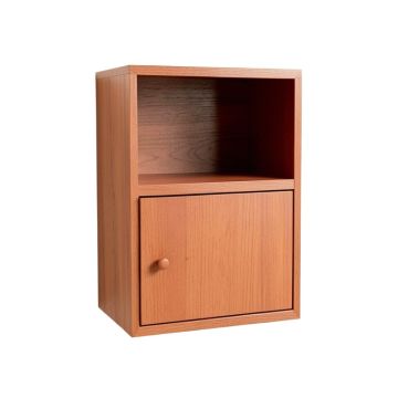 Maple Bridge Wall-Mounted Entry Cabinet - Terracotta
