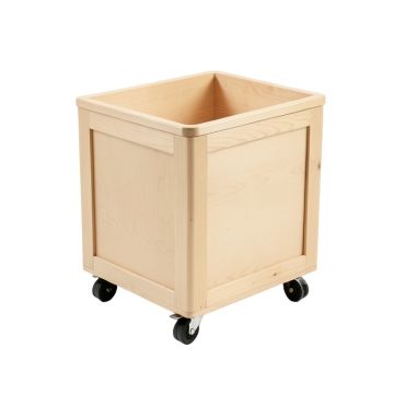Heath Brook Empty Rolling Workshop Cart - Beige