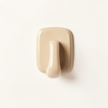 Vale Bridge Wall-Mounted Robe Hook - Beige (synthetic illustration; no displayed measurements)