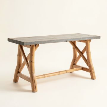 Shore Dale Empty Workshop Workbench - Gray (synthetic illustration; no displayed measurements)
