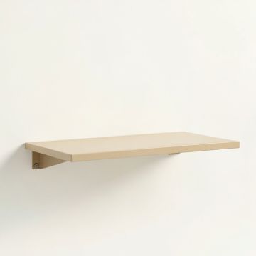 Harbor Bluff Wall-Mounted Shelf - Beige (synthetic illustration; no displayed measurements)