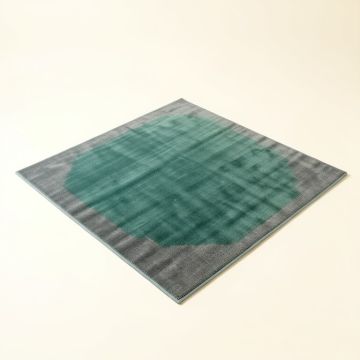 Murph Teal/Gray Indoor/Outdoor Area Rug (synthetic illustration; no displayed measurements)