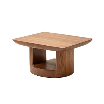 Hanako Solid Wood Abstract Coffee Table