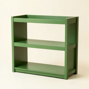 Dune Arc Desktop Shelving Unit (synthetic illustration; no displayed measurements)