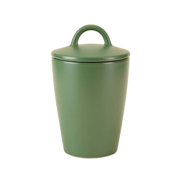 Slate Branch Storage Canister With Lid - Green