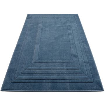 Bay Bluff Rectangular Outdoor Rug - Blue