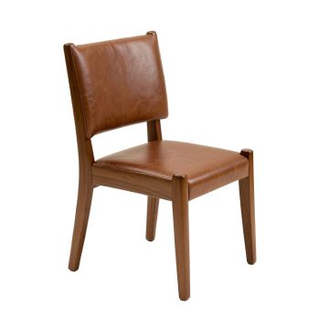 Channel Island Ladder Back Side Chair In Walnut